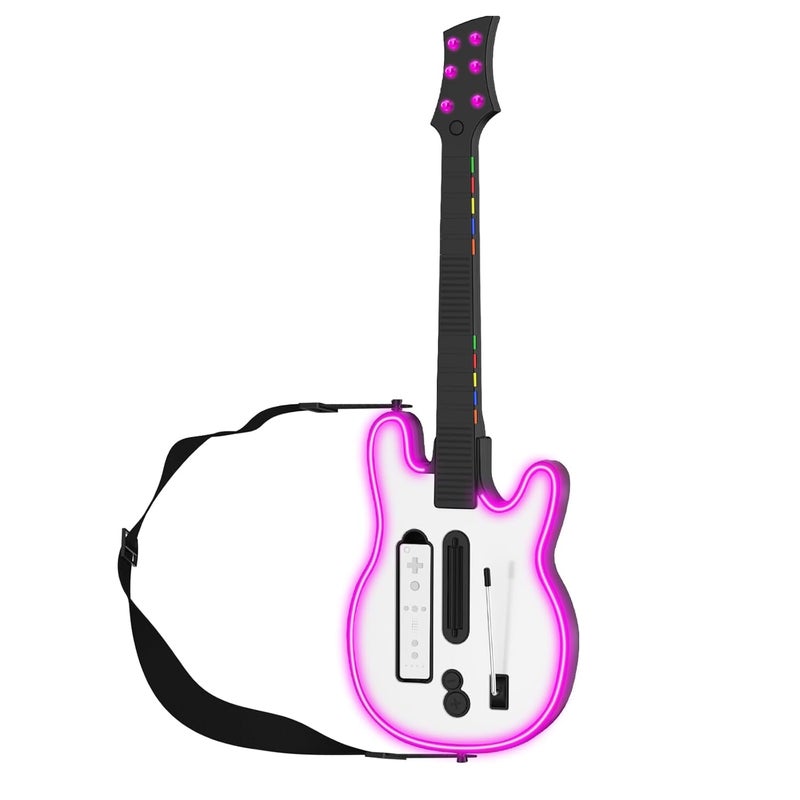 JOYTORN Guitar Controller for Nintendo Wii,Compatible with Wii Guitar games:Guitar Hero,Rock Band 2, Legends of Rock - Image 1